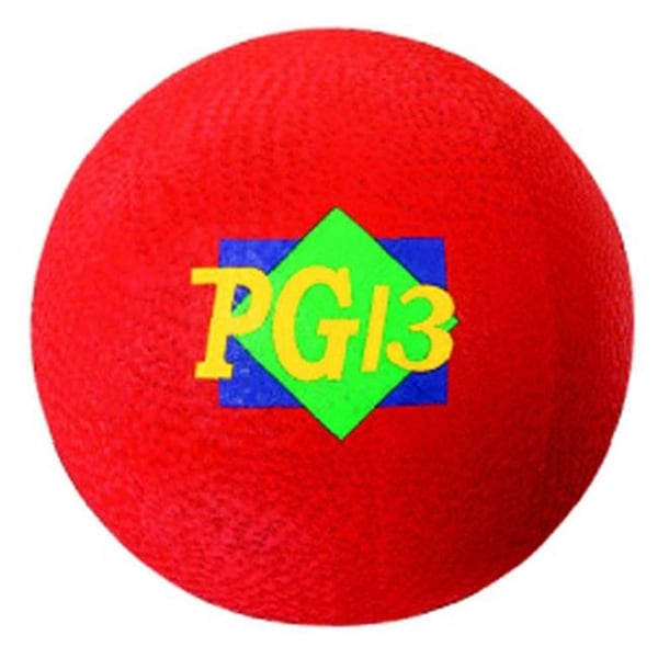 Dick Martin Sports Dick Martin Sports MASPG13R 13 Inch Play Ground Ball - Red MASPG13R - main
